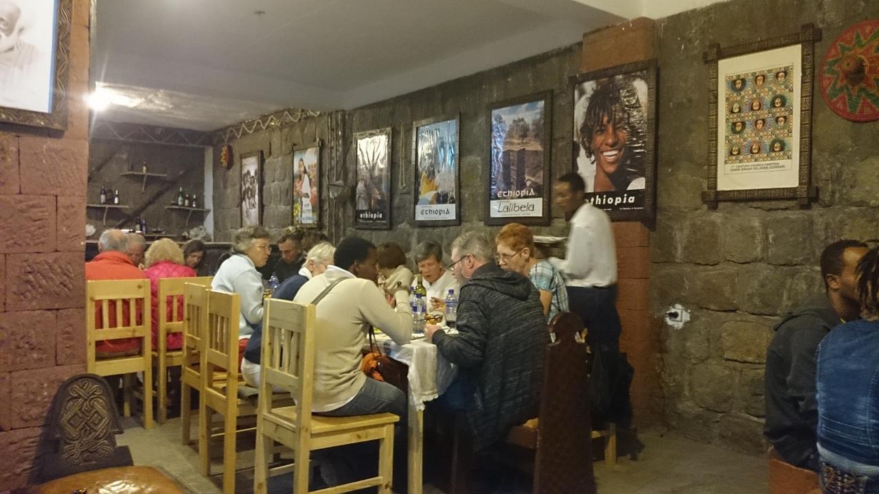 Zan-Seyoum Hotel Lalibela Bagian luar foto